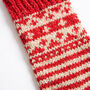 Striped Fair Isle Socks Knitting Kit, thumbnail 4 of 10