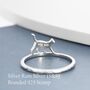 Sterling Silver Cute Cat Ring, thumbnail 3 of 12