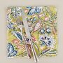 Pair Of Cotton Napkins In Lime Grove Print, thumbnail 4 of 4