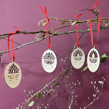 Laser Cut Wooden Diwali Decorations, 2 of 10