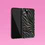 Zebra Print Phone Case For iPhone, thumbnail 4 of 9