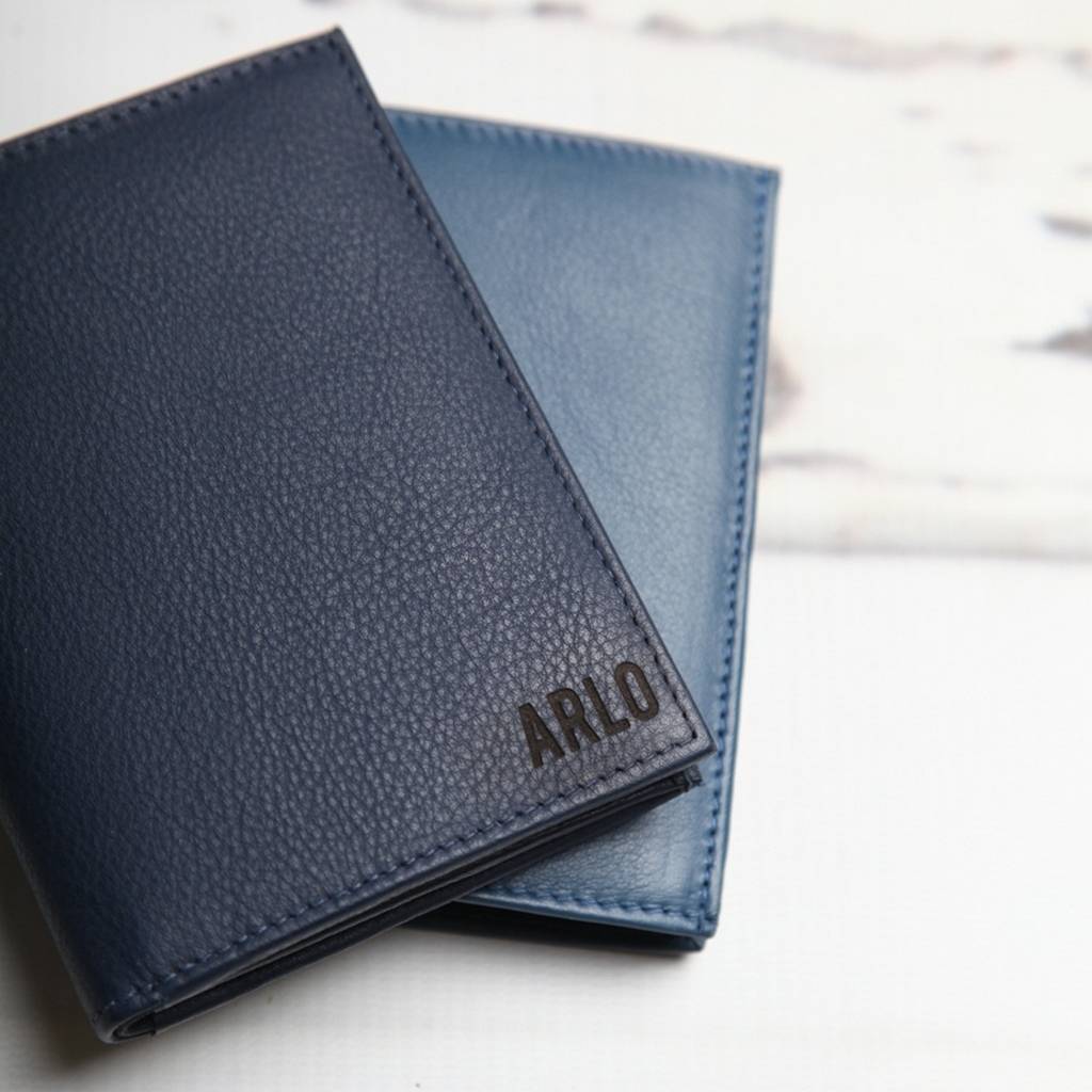 Personalised Men&#39;s Leather Wallet With Coin Pocket By Nv London Calcutta | www.semadata.org