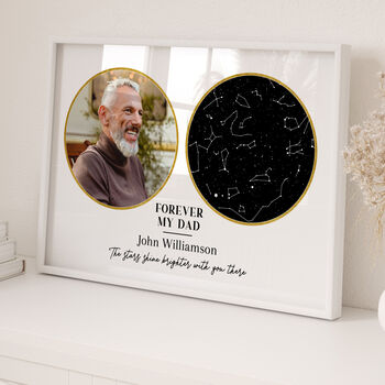 Personalised Star Map Memorial Print, 3 of 6