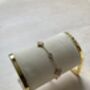 18 K Gold Plated Flower Motif Bracelet, thumbnail 7 of 7