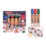 Rudolph's Festive Present Dash Game Christmas Crackers Set Of Six, thumbnail 5 of 5