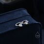 Aurora Heart Huggie Hoop In Sterling Silver, thumbnail 5 of 11