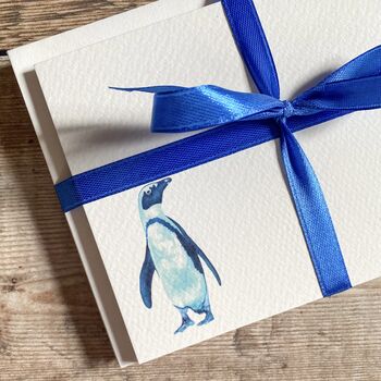 Persoanlised Penguin Notecards, 3 of 5