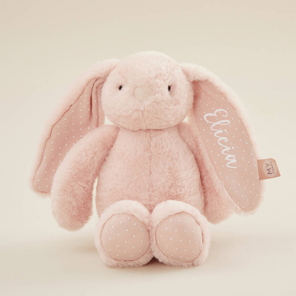 fluffy bunny soft toy