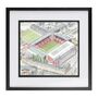 Hearts Fc Tynecastle Park Stadium Art Print, thumbnail 3 of 3