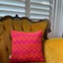 Ziggy Medium Knitted Cushion, thumbnail 1 of 11