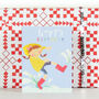 Mini Glittery Puddle Jumping Birthday Card, thumbnail 3 of 4
