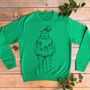 Christmas Pudding Jumper Unisex, thumbnail 4 of 4