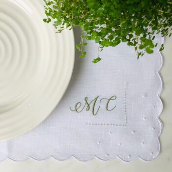 Personalised Linen Placemat, 3 of 6