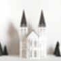 Paper Cathedral Christmas Decoration, thumbnail 5 of 9