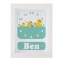 Personalised Childrens Rubber Duck Clock, thumbnail 6 of 9