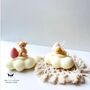 Gift Box Of A Set Of Soy Candle Mini Bear On Cloud Candle With Free Greeting Card, thumbnail 1 of 3