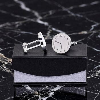 Personalised New Father Special Time Cufflinks, 3 of 7