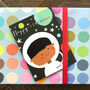 Mini Spaceman Happy Birthday Card, thumbnail 1 of 5