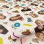 90s Romcom Wrapping Paper – Iconic Hair Style Gift Wrap, thumbnail 3 of 9