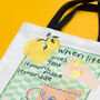 When Life Gives You Lemons Inspirational Tote Bag, thumbnail 4 of 8