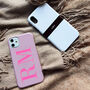 Winter Pink Personalised Phone Case, thumbnail 4 of 4