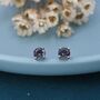Mystic Black Cz Stud Earrings, thumbnail 1 of 10