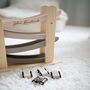 Personalised Wooden Natural Car Roller Toy With Cars, thumbnail 5 of 6