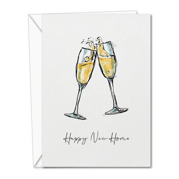 Happy New Home Champagne Card, 2 of 2