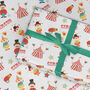 Circus Wrapping Paper Roll Or Folded, thumbnail 1 of 2