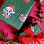 Christmas Dalmatian Wrapping Paper, thumbnail 1 of 2