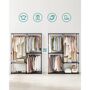 Clothes Wardrobe Portable Closet Clothes Garment Rack, thumbnail 3 of 7