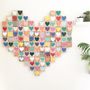 'Heart Of Hearts', Reclaimed Wood Mosaic, thumbnail 1 of 5