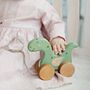 Wooden Pull Along Toy Dragon, thumbnail 4 of 7