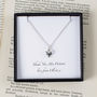Personalised Thank You Teacher Heart Necklace, thumbnail 1 of 1