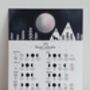 Wolf 2026 Lunar Calendar A4 Print, thumbnail 1 of 2