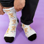 Personalised Dog Mum Or Dad, Father's Day Socks, thumbnail 1 of 12