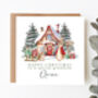Personalised Christmas Scene Card, thumbnail 1 of 3