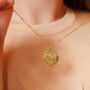 Zodiac Constellation Birthstone Necklace, thumbnail 3 of 4