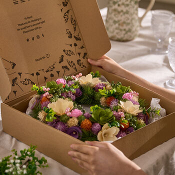 Alnwick Floral Summer Wreath, 4 of 5