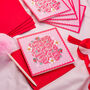 Pack Of Six Merry And Bright Christmas Cards, thumbnail 1 of 2
