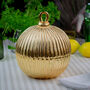 Gold Bauble Ice Bucket With Lid, thumbnail 2 of 2
