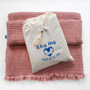 Personalised Birthday Gift Throw Shawl For Her, 7 of 10