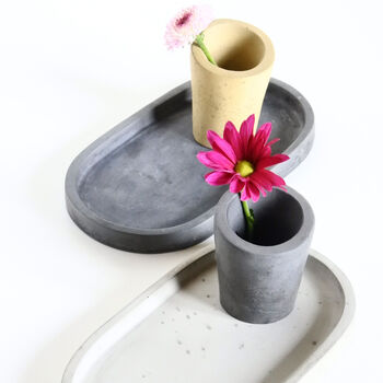 Sustainable Concrete Shapes Dish Trinket Tray, 11 of 11