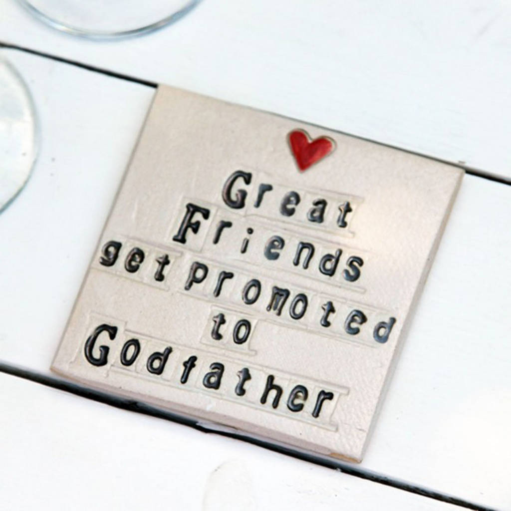 Godfather Ceramic Coaster