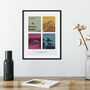 Travel Memories And Favourite Places Personalised Print, thumbnail 11 of 12
