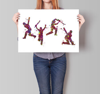Cricket Set Poster, 3 of 4