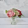 Artificial Garden Rose Celebration Bouquet, thumbnail 2 of 6