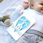 With Love, Christening Papercut Card, thumbnail 3 of 9