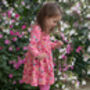 Girls Pink Forest Fairytale Dress, thumbnail 4 of 6