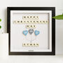 Baby Boy Happy Christening Day Personalised Gift Frame, thumbnail 6 of 8